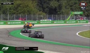 Formule 3 : l'impressionnant vol plané d'Alex Peroni
