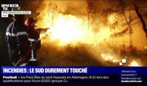 Le sud de la France durement touché par des incendies