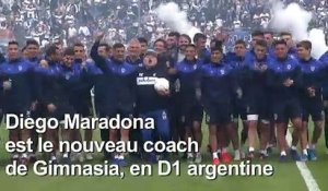 Maradona de retour sur un banc d'entraîneur en Argentine
