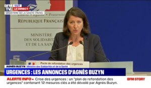 Crise des urgences: "Je souhaite créer un service universel pour répondre à toute heure à la demande de soin des français, le SAS", déclare Agnès Buzyn