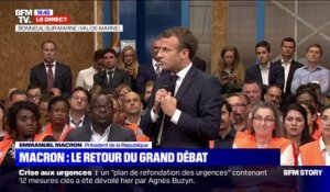 Emmanuel Macron: "la pauvreté, ce n'est pas un statut, et l'entreprenariat n'est pas réservé aux start-up"