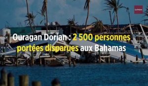 Ouragan Dorian : 2 500 personnes portées disparues aux Bahamas
