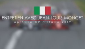Entretien avec Jean-Louis après le GP F1 d'Italie 2019