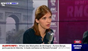 Aurore Bergé: "Pour moi, il n'y a pas de GPA qui puisse être éthique"