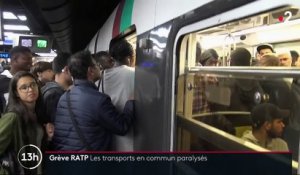 Grève RATP : les transports en commun à l'arrêt