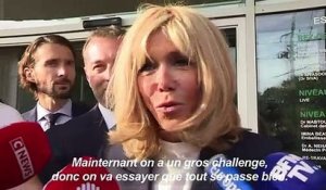Brigitte Macron fait la rentrée de son école pour jeunes adultes