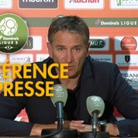 Conférence de presse RC Lens - Châteauroux (1-0) : Philippe MONTANIER (RCL) - Nicolas USAI (LBC) - 2019/2020