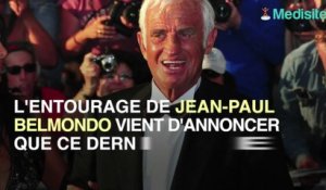 Jean-Paul Belmondo, victime d'une mauvaise chute