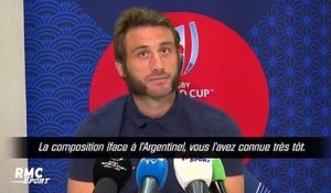 XV de France : "On a tous hâte de rentrer dans ce Mondial" s’impatiente Médard