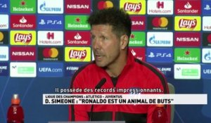 Diego Simeone parle de Ronaldo