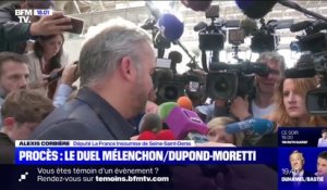Alexis Corbière (LFI): "Jean-Luc Mélenchon est resté cohérent", lors de cette première journée de procès