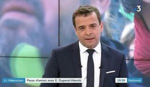Procès des "insoumis" : passe d'armes entre Mélenchon et Dupont-Moretti