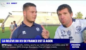 Coupe du monde de rugby: la relève du XV de France se forme à Agen