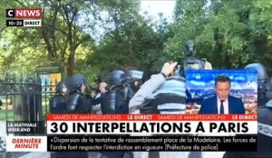 Gilets jaunes: Regardez l'intervention musclée des forces de l'ordre ce matin aux abords du Parc Monceau à Paris