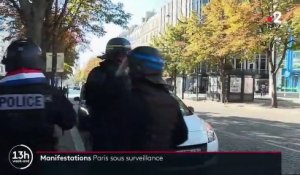 Manifestations à Paris : un important dispositif de sécurité pour une journée sous tension