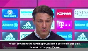 5e j. - Kovac ravi de l'entente entre Coutinho et Lewandowski