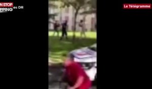 Quimper : Combat de boxe entre un policier et un jeune en pleine rue (Vidéo)