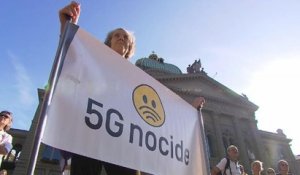 Suisse : manifestation contre la 5G