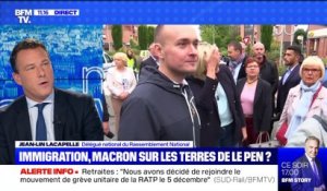 Immigration, Macron sur les terres de Le Pen ? - 24/09