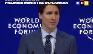 Justin Trudeau prend position pour les droits des femmes à Davos