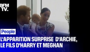 Les images de l’apparition surprise d’Archie, le fils d’Harry et Meghan