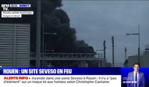 Les sirènes retentissent dans 12 communes de l'agglomération de Rouen pour prévenir de l'incendie d'une usine classée Seveso