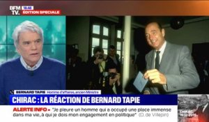 Bernard Tapie: "On a tous quelque chose de Jacques Chirac"