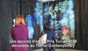 Les œuvres d'art du Prix Turner 2019 dévoilées au Turner Contemporary