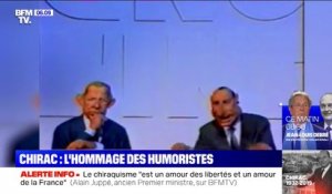 Jacques Chirac, source inépuisable pour les humoristes et imitateurs