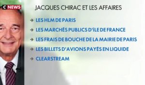 Décès de Jacques Chirac : les affaires judiciaires de l'ancien président