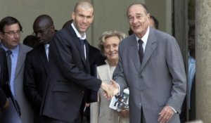 Zidane : « Je suis triste, Chirac a été le président de tous les sportifs »