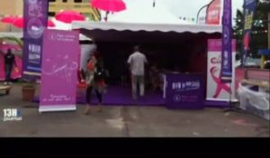 RTG - Ouverture du village rose pour le dépistage du cancer féminin à Franceville par la fondation Silvia BONGO