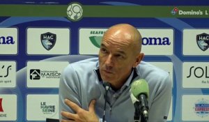 Après HAC - Châteauroux (0-1), réaction de Paul Le Guen