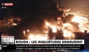 "La ville de Rouen est clairement polluée" affirme la ministre de la Santé Agnès Buzyn après l'incendie de l'usine Lubrizol