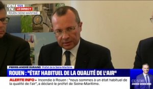 Lurbizol: "On note une présence de plomb dans certains endroits." Le préfet de Seine-Maritime révèle les résultats d'analyse des suies