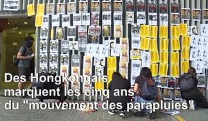 Combatifs, les Hongkongais marquent les 5 ans du "mouvement des parapluies"