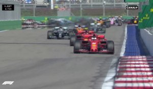 Grand Prix de Russie - Le départ de la course