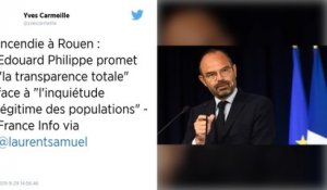 À Guidel, Édouard Philippe s’engage à la « transparence totale » sur l’incendie de Rouen