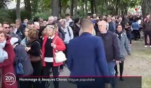 Mort de Jacques Chirac : des milliers de Français aux Invalides pour rendre hommage à un président "populaire, chaleureux, accessible"