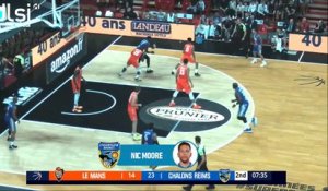 DLSIxiemeHomme - J2 : Nic MOORE (Châlons-Reims)