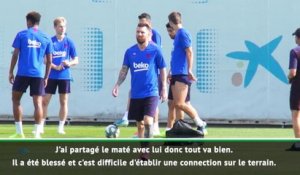 Groupe F - Griezmann : "La communication est difficile avec Messi"