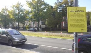 Amnesty rebaptise la rue de l’ambassade saoudienne à Bruxelles