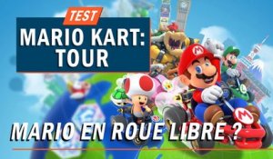 MARIO KART TOUR : Mario en roue libre ? | TEST