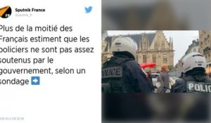 Plus d’un Français sur deux estime que les policiers ne sont pas assez soutenus