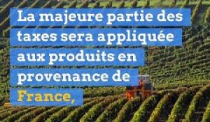 Donald Trump va taxer le vin français importé aux Etats-Unis
