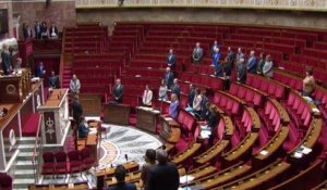 Attaque à la Préfecture: l'Assemblée nationale observe une minute de silence