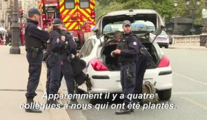 Policiers tués à Paris: "tout le monde est sous le choc" dit un employé de la préfecture