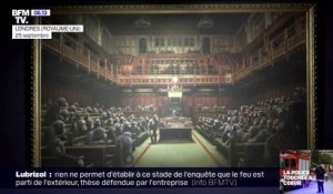 L'œuvre de Banksy "Le Parlement des singes" vendue 11 millions d'euros aux enchères