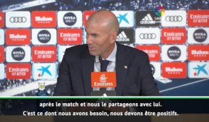 8e j. - Zidane : ''C'est en train de prendre forme''