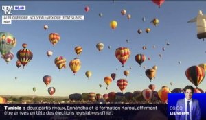 Le festival de montgolfières d'Albuquerque, aux États-Unis, a débuté dimanche